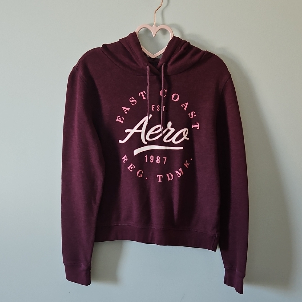 Aeropostale Maroon Hoodie